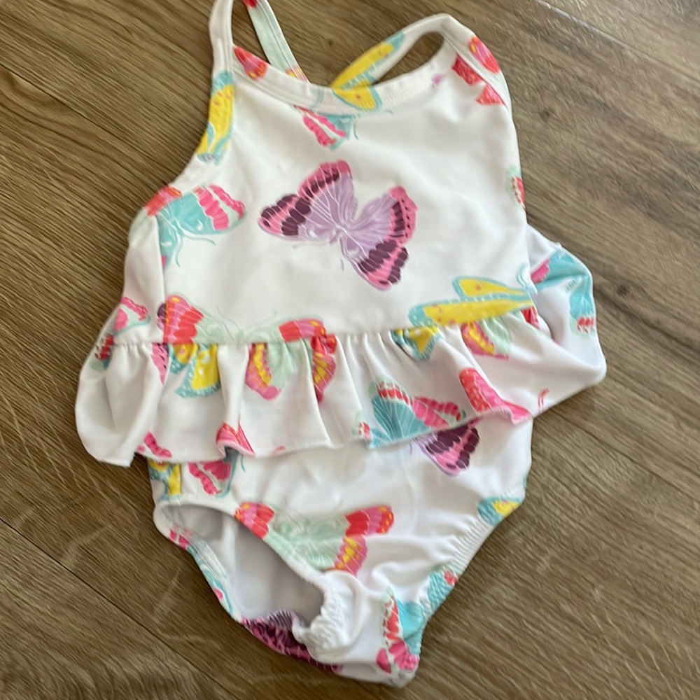 Egg Baby Butterfly Swimsuit. Size 12 mo